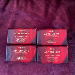 Bath & Body Works Adrenaline Cleansing Bar - Deep Red